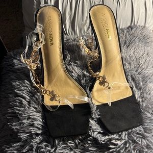 Social Butterfly Heeled Sandal